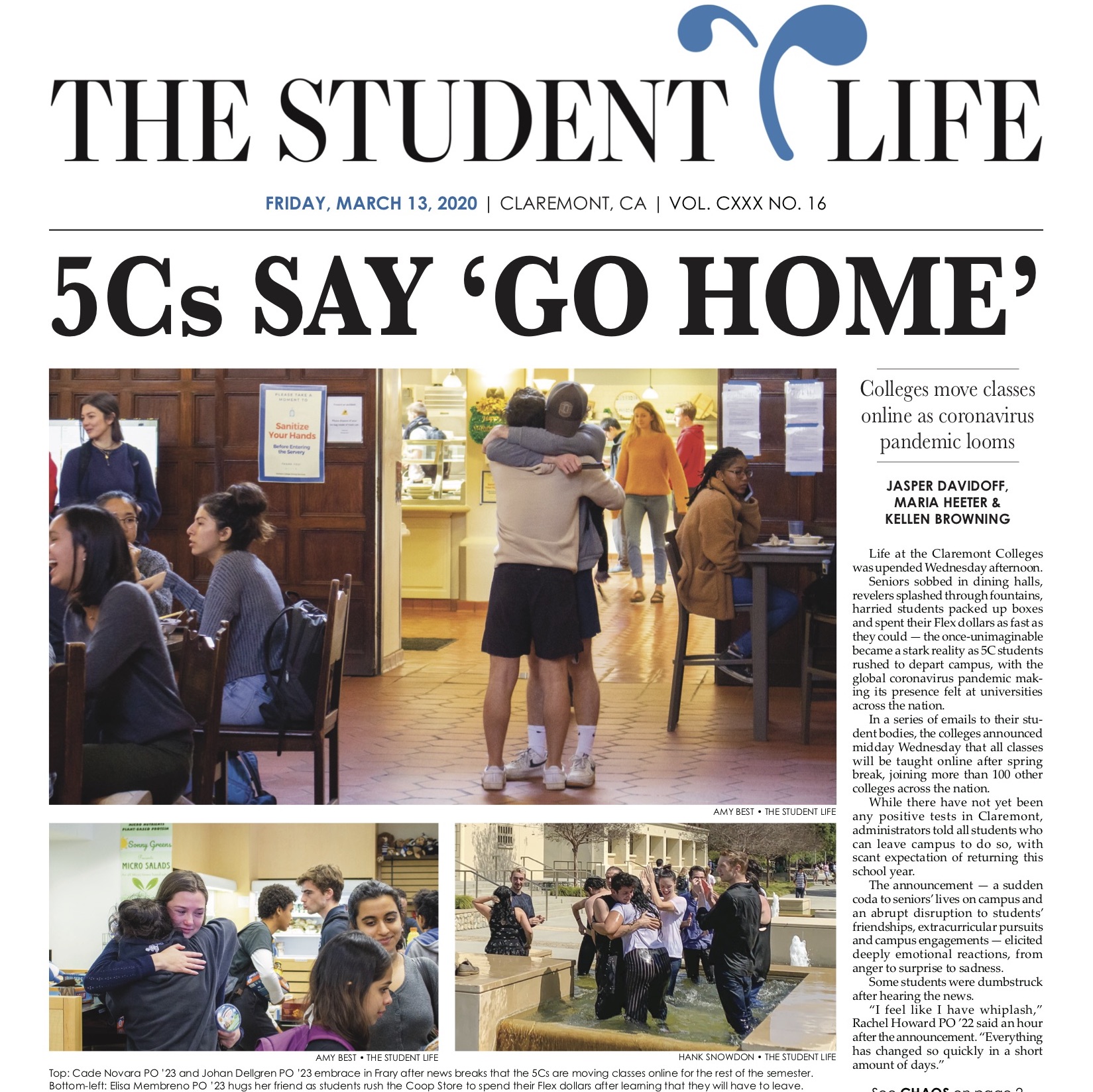The Student Life Newspaper